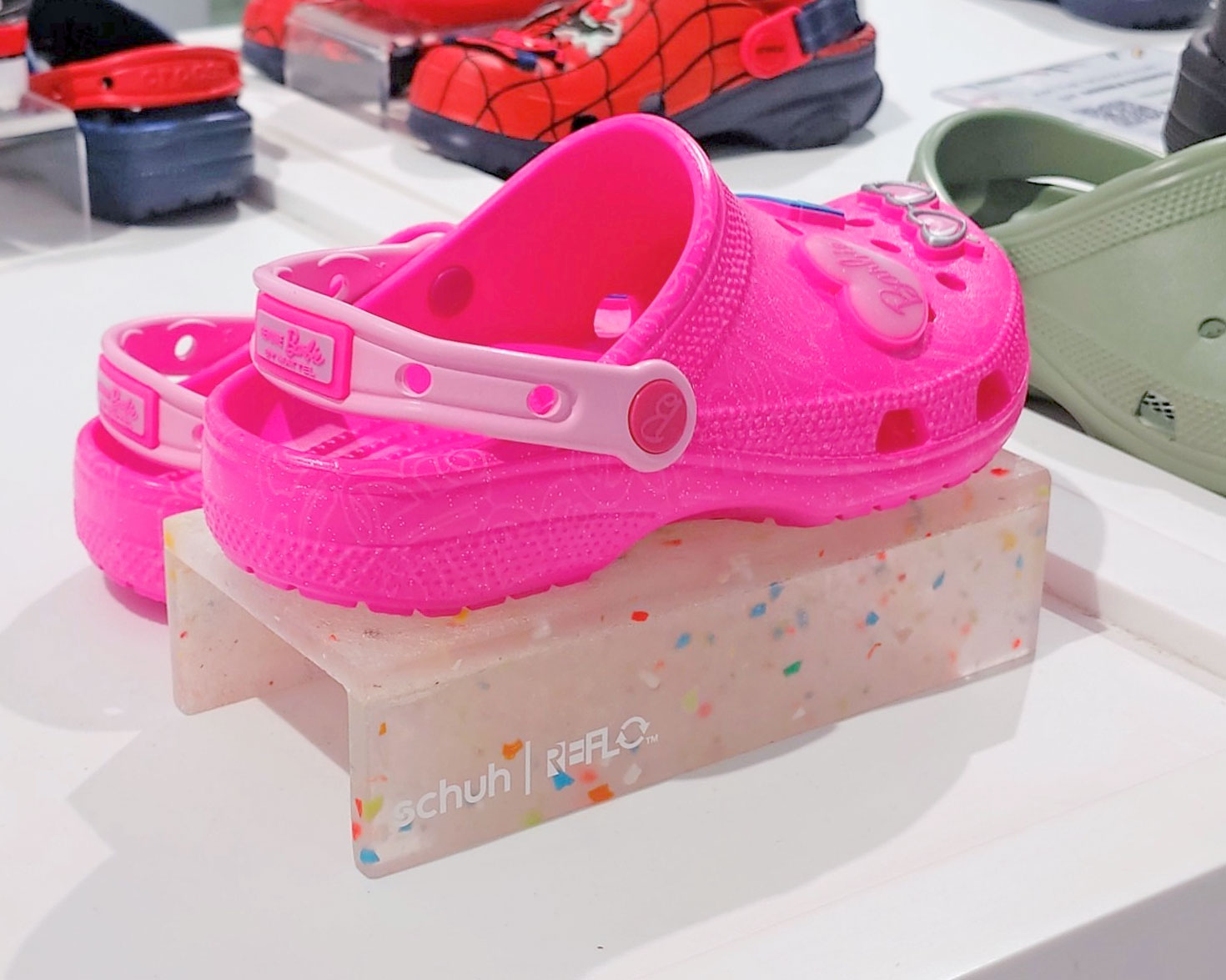 REFLO-SCHUH-CROC-PINK